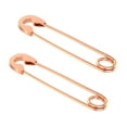 thumbnail image 3 of Pendientes de seguridad Fernando acero Inoxidable oro Y rosa, 3 of 6