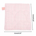 thumbnail image 2 of Unique Bargains 1 Pc Heart-shaped Quilting Drink Coaster Pink Cotton Fabric, 2 of 6