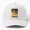 White, variant on Bauer Flames Logo Baseball Hat, Fiery Name Emblem Graphic Design, Classic Cap