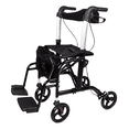 thumbnail image 1 of Andadera Plegable Adultos Ortopedica 2 En 1 Asiento Ruedas, 1 of 6