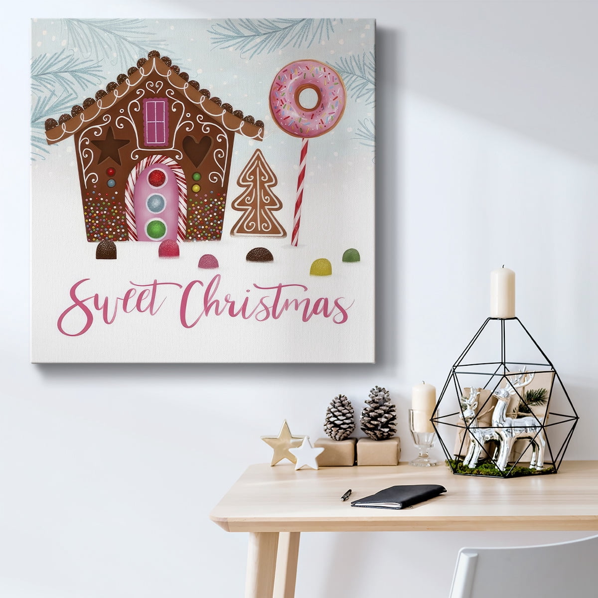 Sweet Holidays I- Gallery Wrapped Canvas
