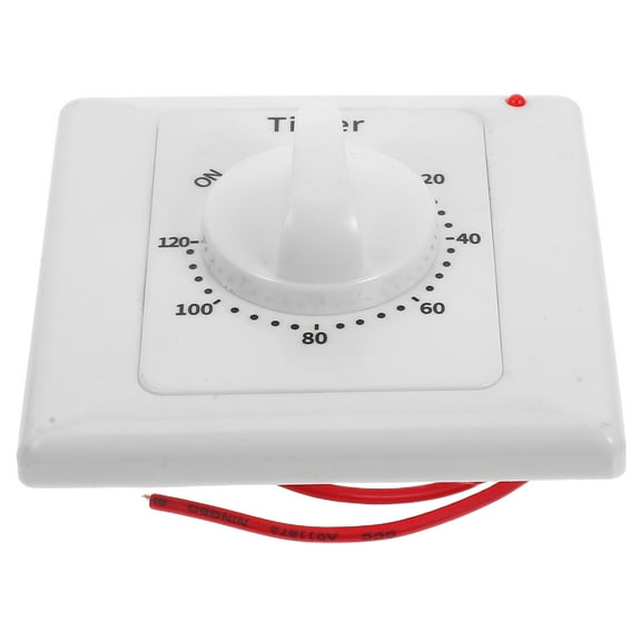 Worgeous Indoor Timer Light Timer Switch Timer Countdown Timer Switch Wall Timer Switch Electrical Timer Mechanical Outlet Timer for Lights