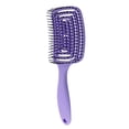thumbnail image 2 of Cepillo de pelo ventilado Colcomx Con ventilación de secado rápido púrpura, 2 of 3