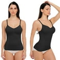 thumbnail image 6 of QRIC Compression Cami Shirts for Women Tummy Control Shaper Tank Top with Built in Removable Padded Bra Shapewear, 6 of 6