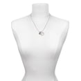 thumbnail image 3 of Delight Jewelry Silvertone Live in Circle To the World You are a Mother Locket Necklace, 3 of 4
