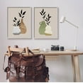 thumbnail image 2 of Stupell Industries Modern Ikebana Plant Vases Graphic Art Gray Framed Art Print Wall Art, Set of 2, Design by Jacob Green, 2 of 8