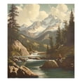 thumbnail image 6 of Yayeee Magnetic Dishwasher Cover for The Front Decoration Home Kitchen Machine Sticker Protector, Snow Mountains, 6 of 6