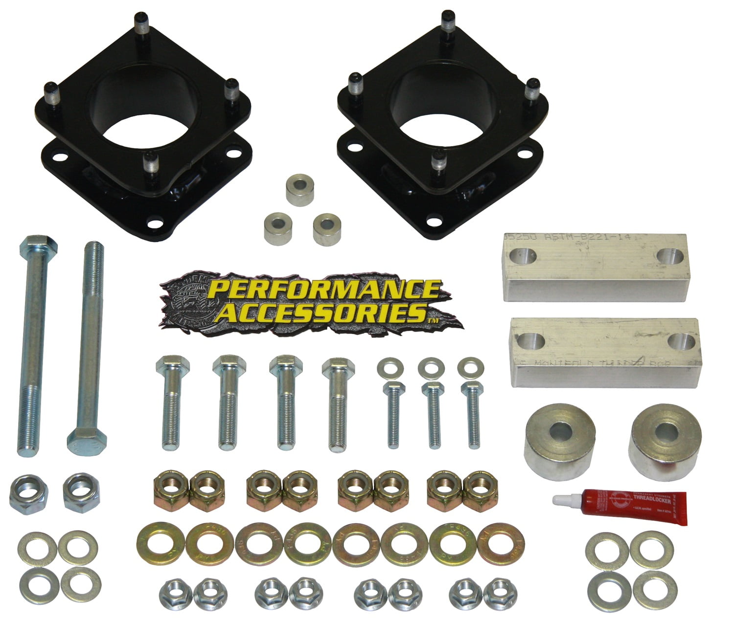 Daystar PATL233PA Strut Extension Leveling Kit; 3 in. Lift; Incl