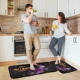 thumbnail image 6 of Flying Witch Kitchen Rugs 2 Pieces, Halloween Night Floor Mat Room Area Rug Washable Carpet Perfect for Living Room Bedroom Entryway Carpet Runner, 6 of 7