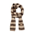 thumbnail image 4 of UJNDER Scarf for Women Striped Knitted Neck Fashion Long Style Decorative Neckerchief Warmer Cozy Soft Wrap, 4 of 4