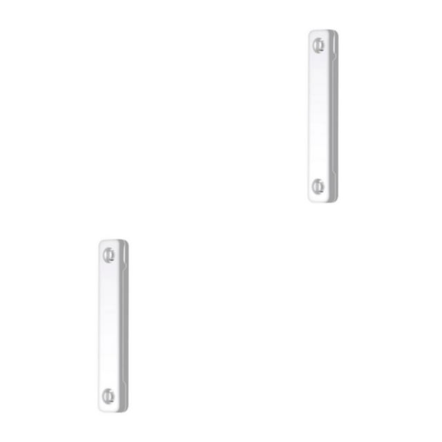 Bearachild ABS Sin instalación de perforación Puerta de pantalla magnética - Se adapta a una amplia aplicación Mayor seguridad para el hogar y Blanco 2Conjunto