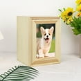 thumbnail image 3 of Ataúd De Madera Para Cenizas Para Mascotas, Caja Compacta Para Urnas Para Mascotas, Exquisito, Significativo, Duradero Con Marco De Fotos Para Dormitorio Para Perros Y Gatos Para, 3 of 7