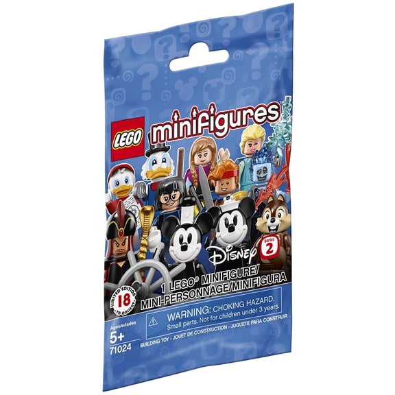 LEGO Disney Series 2 Minifigures ONE RANDOM PACK minifig SEALED 71024