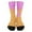 Pink, variant on Ice Print Kids Socks for Everyday Casual Wear with Cushioned Sole and Grip Colorful Ankle Socks for Boys and Girls Soft Blend Fabric Comfortable Fit Ideal for School and outdoor Activities