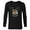 Black, variant on Disney Mickey & Friends Family Trip 2023 Vacation Fireworks - Long Sleeve T-Shirt for Men - Customized-Navy