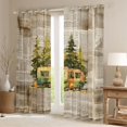 thumbnail image 2 of Erosebridal Teens Kawaii RV Car Black Out Curtains,Boys Girls Vintage Adventure Theme Curtains Pack of 2 (42x63 Each),Lightweight Room Decor, 2 of 6