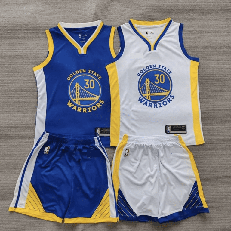 Basketball Shirt and Pants Golden State Warriors Jersey Set Basketball uniforms Stephen jerseys Curry Basketball jerseys Basketball Athletic Uniform Sets Walmart