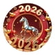 thumbnail image 4 of Imán para nevera con el Año del Caballo, acrílico plano 2D, decorativo para aires acondicionados Estilo B, 4 of 9