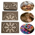 thumbnail image 3 of Hyasfey Bead Sorting Tray with Magnetic Lid Heavy Duty Bead Storage Box Wooden Beadwork Accessory Sorter Organizer Container, 3 of 8