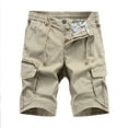 thumbnail image 1 of toraway Work Pants for Men Construction Boot Cut Mens Relaxed Fit Rip Stop Camo Cargo Short with Pockets Shorts Elastic Waist Home XXL, 1 of 3