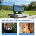 thumbnail image 5 of Solar Ultrasonic Animal Repeller, 2-in-1 Pest Deterrent with Seismic Wave Technology, Weatherproof Outdoor Mole Repellent for Garden Yard Lawn, Repels Rodents Raccoons Foxes Birds (3.54x2.76), 5 of 8