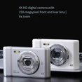 thumbnail image 2 of 4K Digital Camera HD Photography Travel Selfie Camara white, 2 of 5