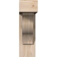 thumbnail image 2 of Ekena Millwork 5 1/2"W x 18"D x 18"H Funston Block Smooth Bracket w/ Offset Brace, Douglas Fir, 2 of 25