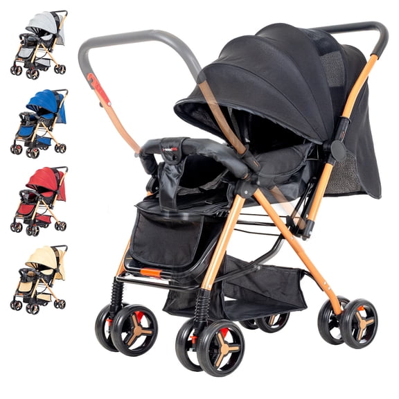 Carriola Bebe Plegable De Paseo Infantil Compacta Reclinable