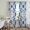 Cobalt, White, Azure, Sapphire, variant on Symmetric Blue Flower Sheer Curtains 84 Inch Length 2 Panels Set, Vintage Ethnic Floral Leaves Voile Window Treatment Rod Pocket Curtains Sheers Drapes for Bedroom/Living Room/Kitchen 52"x84"x2