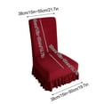 thumbnail image 3 of sruoe Chair Covers for Dining Room, Backrest Integrated Chair Cover, Chair Seat Protector, Modern Washable Elastic Spandex Chair Slip Covers, Chair Protector Cover Seat for Home Party Hotel, 3 of 6