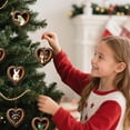 thumbnail image 4 of Adornos navideños de animales del bosque, adornos acrílicos 2D de zorros, águilas y pájaros, colgantes del bosque para decorar el árbol de Navidad y fiestas en casa, 4 of 7