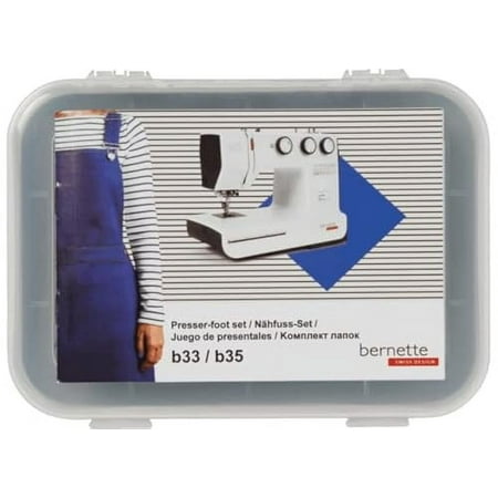 Bernette Presser-Foot Set b33 / b35, Silver