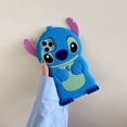 thumbnail image 1 of Funda de silicona Blue Stitch para iPhone 13 Pro 3D de dibujos animados de animales, lindas y divertidas fundas protectoras suaves con personajes Kawaii, carcasa de piel divertida y fresca para niños, adolescentes, niñas y chicos para iPhone 13 Pro Max 6,7 pulgadas oso de fresa Electrónica, 1 of 5