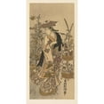 thumbnail image 3 of Shiichi Tajima 9x14 Black Modern Framed Museum Art Print Titled - Masterpieces Selected from the Ukiyoyé School, Pl.04 (1906), 3 of 5