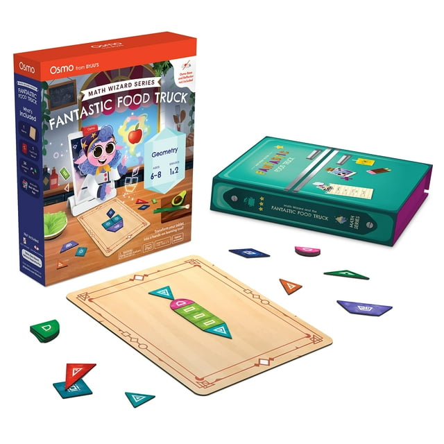 Juego Osmo Math Wizard y The Fantastic Food Truck Co. 6-8 años