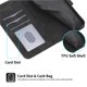 thumbnail image 5 of Funda Tipo Billetera para Samsung Galaxy A56 Carcasa Abatible con Porta Tarjetas, Bolsillo para Efectivo, Soporte Ajustable, Cierre Magnético y Correa de Muñeca Negro, 5 of 6