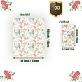 thumbnail image 2 of Fbasport 100 Pcs Bird Watercolor Butterfly Flowers Paper Napkins,Decorative Bathroom Napkins Guest Disposable,Bathroom Paper Hand Towels for Guests Holiday Wedding Baby Shower Birthday Party, 2 of 5