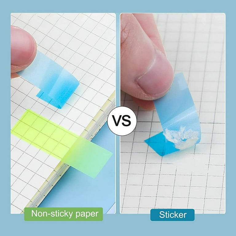 Stickers Writable and Translucent Sticky Notes- Page Tabs Book