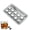 Silvery 10pcs, variant on Heart Shaped Stainless Steel Reusable Ice Cube Set, Mini Hearts Chill Rocks for Whiskey, Non Diluting Metal Ice Cube Reusable Whiskey Stones for Drinks Juice Beverages