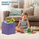 thumbnail image 3 of Cube Storage Bins 4E's Novelty, paquete de 6 unidades, 11 pulgadas, colores pastel, 3 of 7