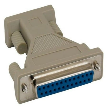 DB9 Female to DB25 Female AT Modem Adapter - Pack of 5