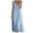 Sky Blue, variant on Gubotare Cotton Linen Summer Dress for Women, Sleeveless Round Neck Maxi Dress Flowy Sundress (Pink,M)