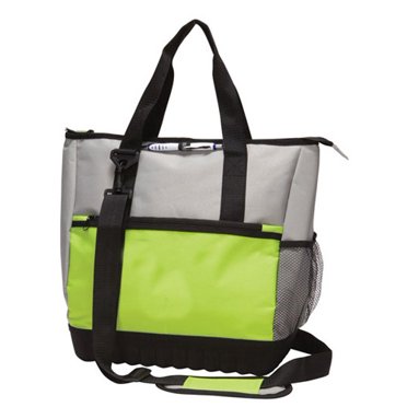 BLACK SHOPPING STRIPED TOTE BAG - Walmart.com