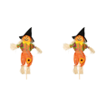 thumbnail image 1 of Espantapájaros Pequeña Cosecha Otoño Rústica Halloween Al Aire Libre () Amarillo, 1 of 4