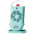 thumbnail image 1 of Ventilador de niebla, recargable por USB, portátil, de mano, aire acondicionado, ventiladores de pulverización húmeda, oficina, verde, 1 of 5
