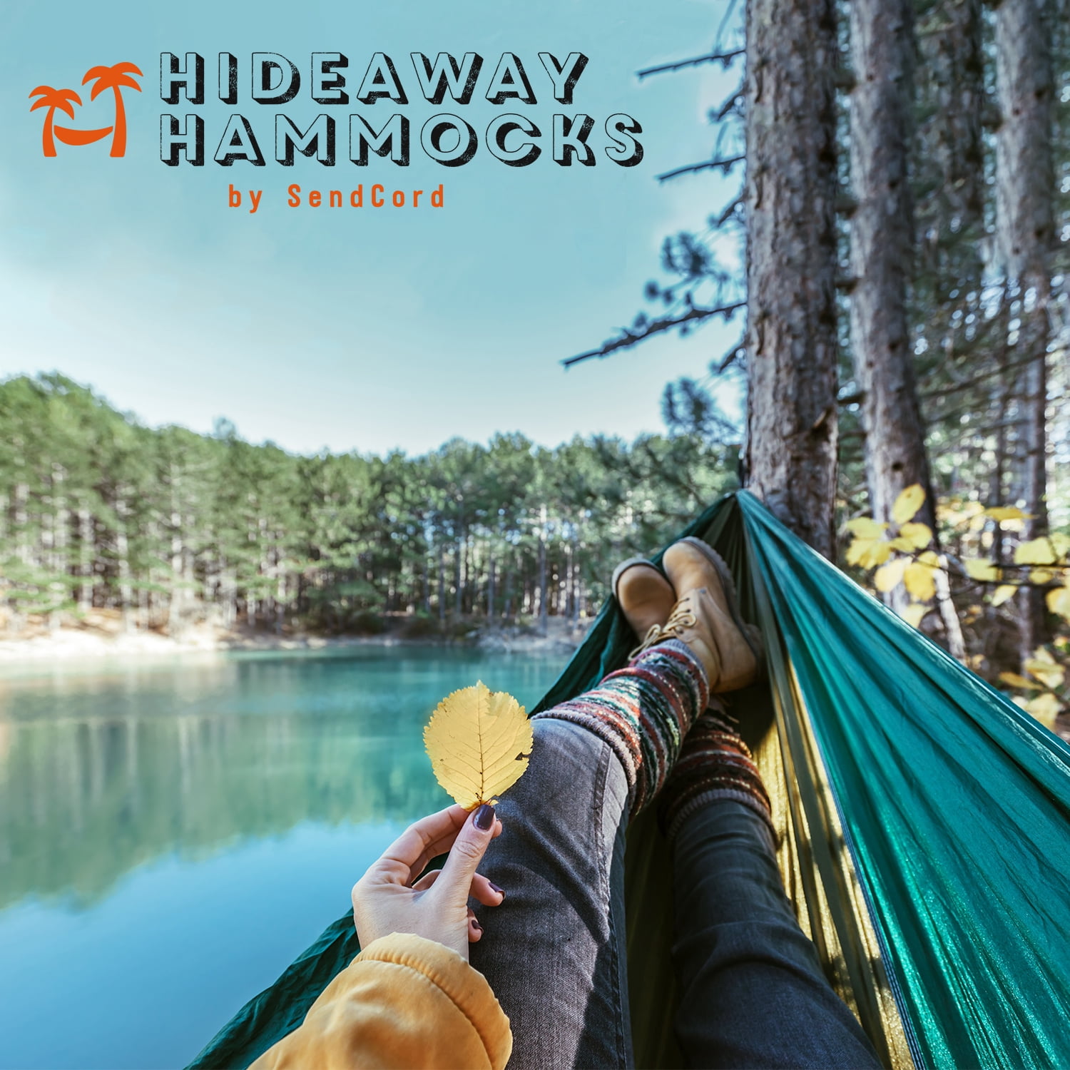 9 FT Hammock -Hammock in A Bag -Beach Hammock -SendCord Hideaway Nylon Hammocks for Outdoors -Parachute Hammock with Upraded Straps -Two Person Hammock for Camping, Backyard, Patio, Balcony-OR