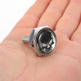 thumbnail image 3 of Miangastore 8pcs Universal Skull License Plate Screws Set Anti-Theft Decorative Fasteners For Cars Trucks And Motorcycles, 3 of 9