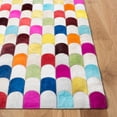 thumbnail image 4 of SAFAVIEH Studio Leather Clayton Geometric Area Rug, Ivory/Multi, 3' x 5', 4 of 7