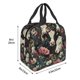 thumbnail image 3 of Fotbe Vintage Sunflower Cow Bolsa Térmica con Estampado y Forro de Aluminio Grueso Bolsa de Almuerzo con Bolsillo Frontal para Hombres y Mujeres, Ideal para Trabajo, Escuela, 3 of 8