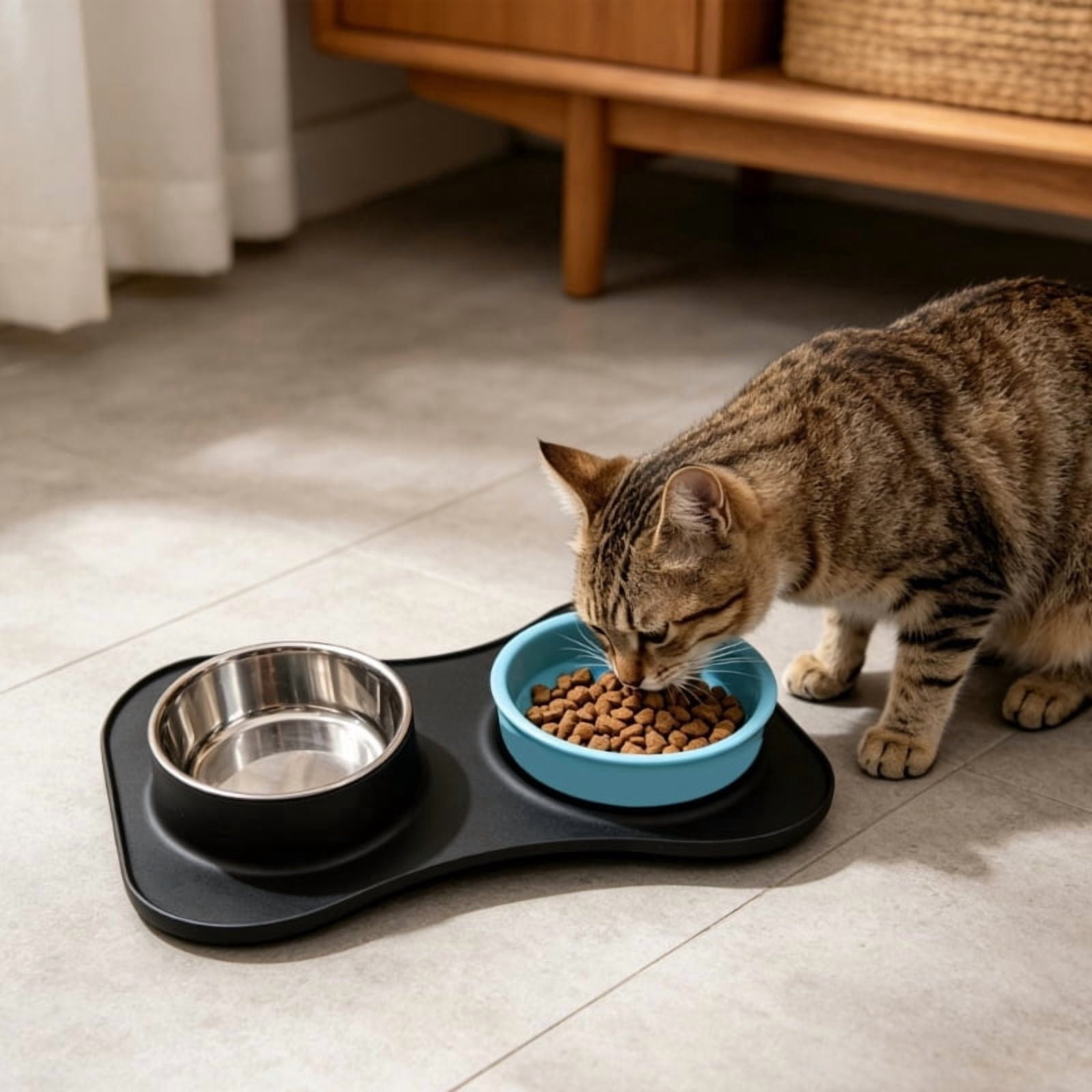 Portable Silicones Pet Feeders Slow Food Dog Bowl Foldable Antislip Cats Bowl for Outdoor Travel Pet Supply